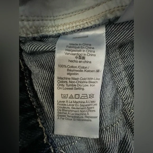 NWT Madewell Utility Coveralls Blue Denim - Picture 14 of 14